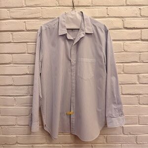 Frank & Eileen, Joedy, Light Blue Striped Button Down Shirt